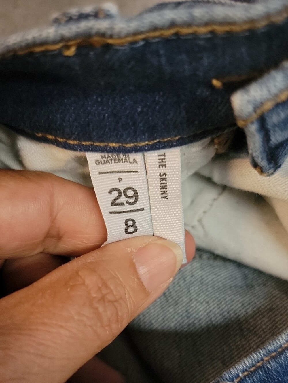 LOFT Indigo Skinny Jeans - Picture 5 of 7